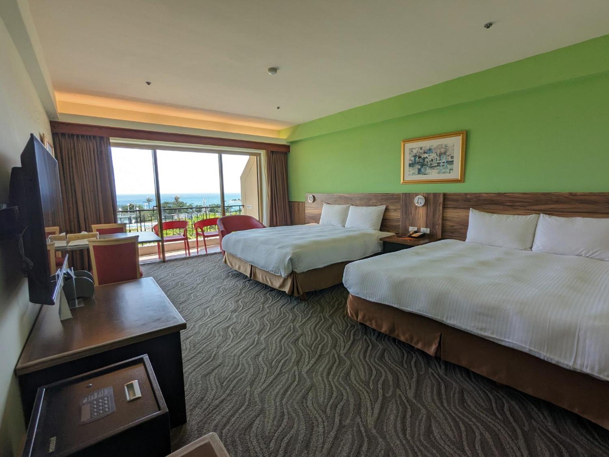 ฮาวาร์ด บีช รีสอร์ท เขิ่นติง ภายนอก รูปภาพ Deluxe Ocean View Room